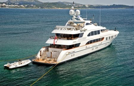 la dea II superyacht charter event luxury yacht ocean alliance australia south pacific fiji tahiti thailand