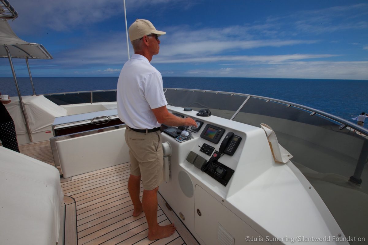 SILENTWORLD captain log Michael Gooding superyacht SILENTWORLD ocean alliance australia