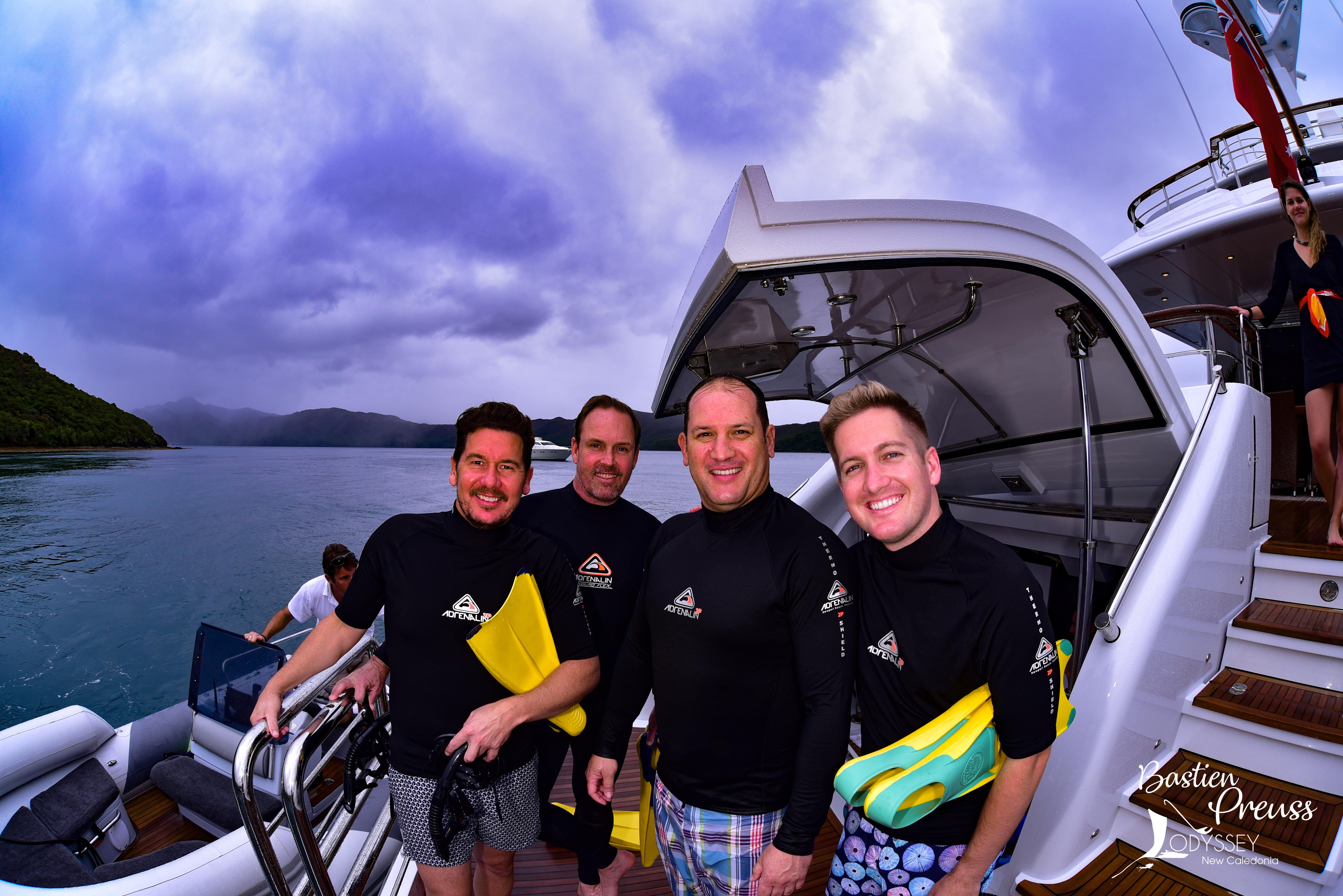Dive and marine biologist New Caledonia superyacht