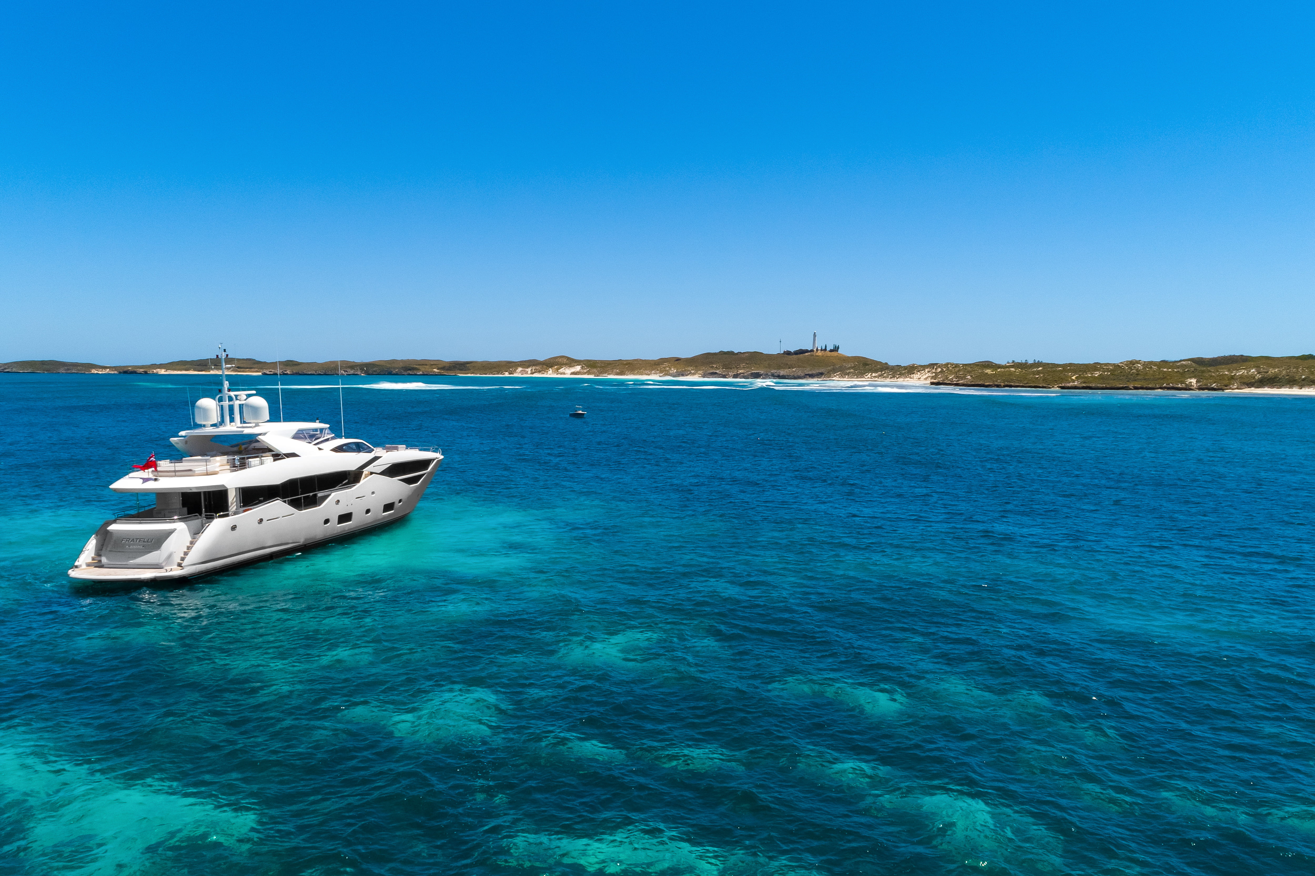Rottnest Island superyacht charter Western australia