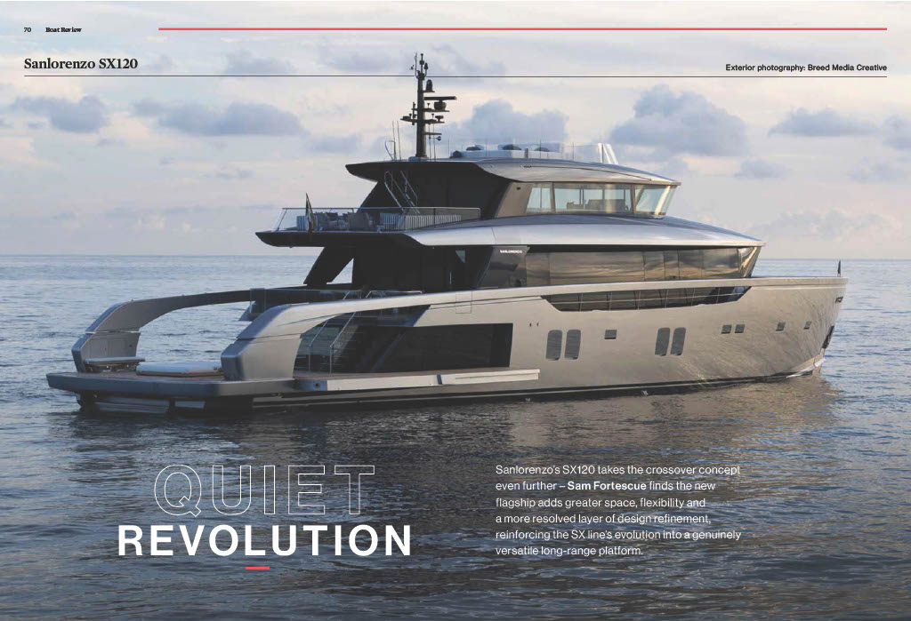 目立ち度NO1サイレン12v車、船 Ocean Magazine Feature on Sanlorenzo's SX120 | Ocean Alliance