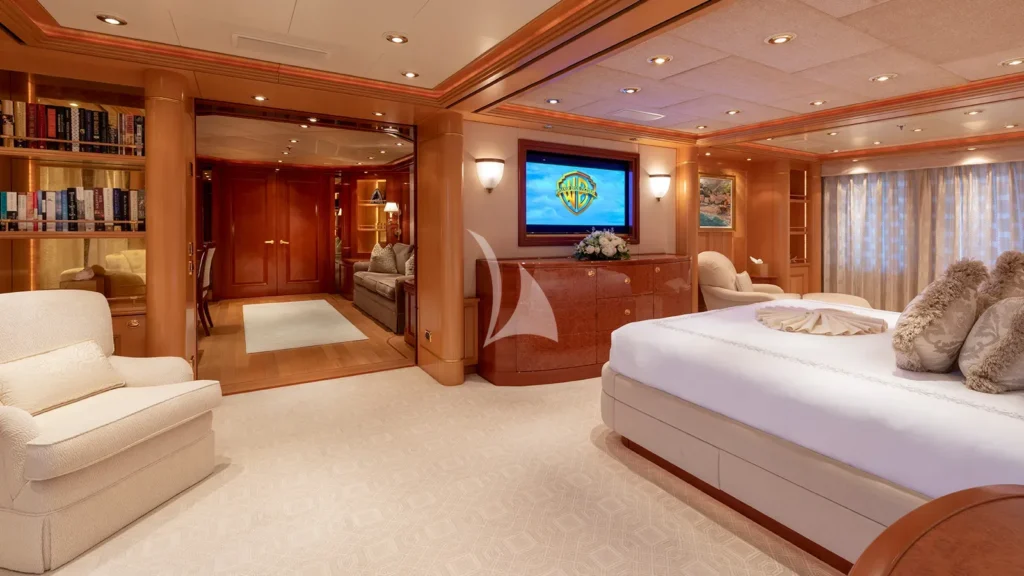 Master Stateroom (Office doors open)