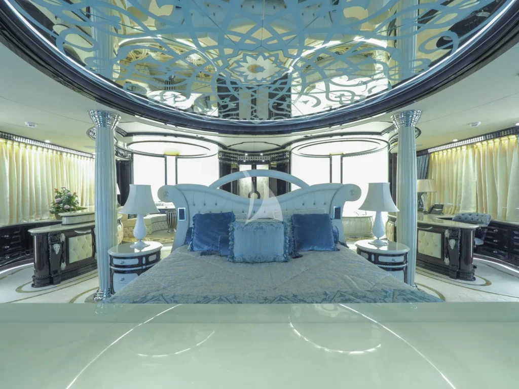 Master suite on Owner's deck