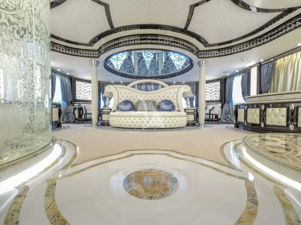 Master suite on Owner's deck