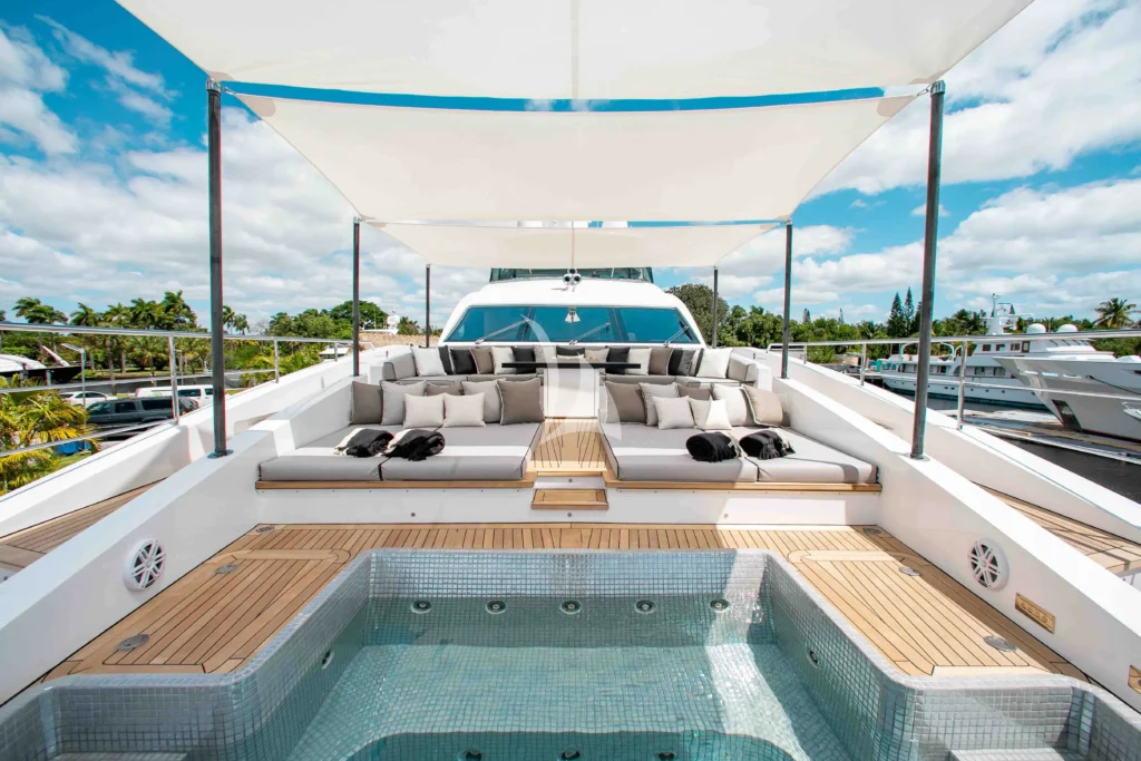Forward Deck Jacuzzi