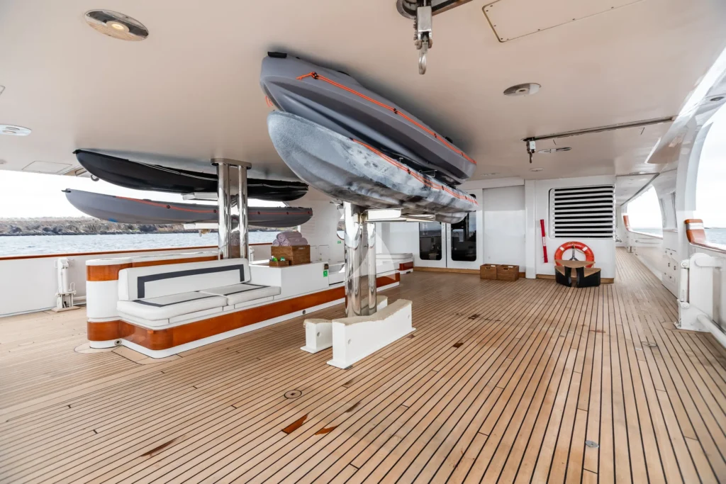Main Deck Tender Storage