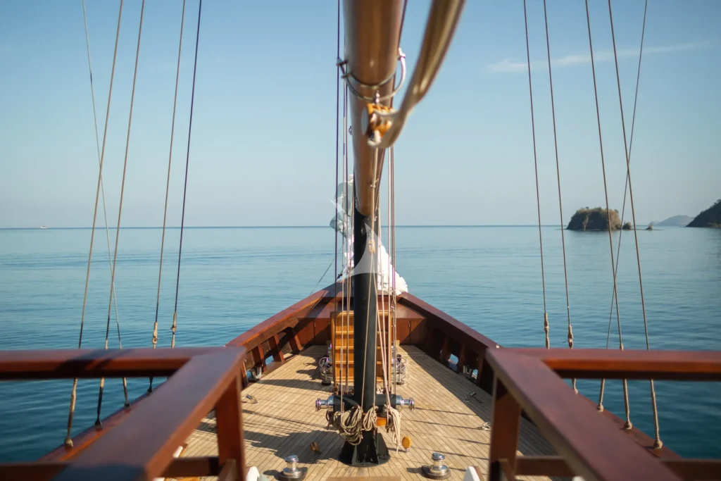 Forward deck