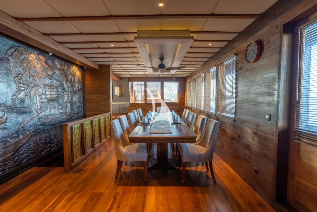 Main deck dining area