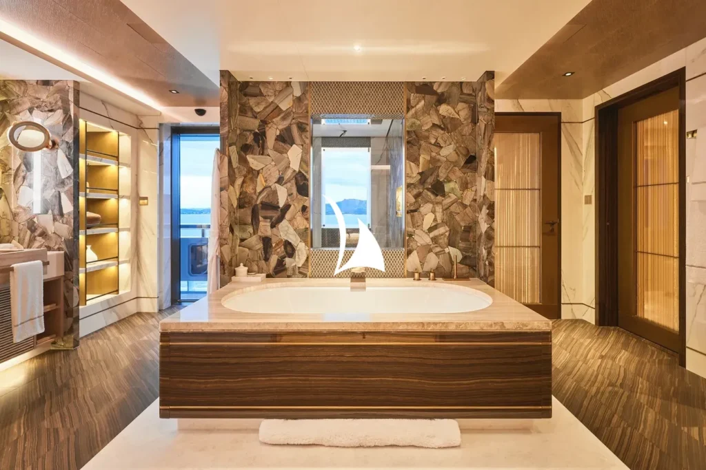 Owner's deck - his bathroom