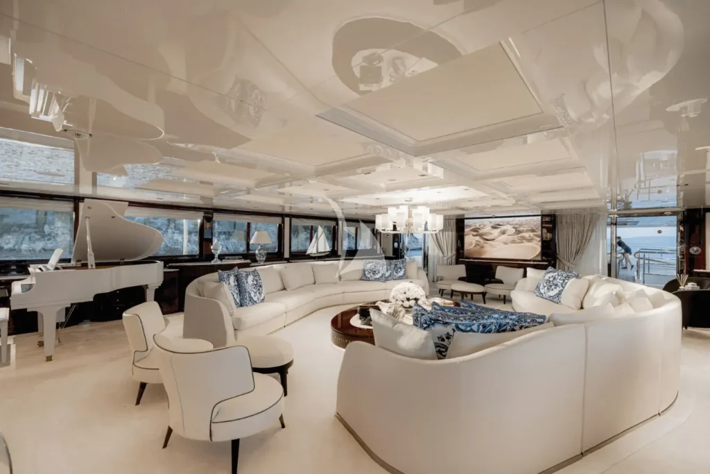 Upper deck VIP lounge