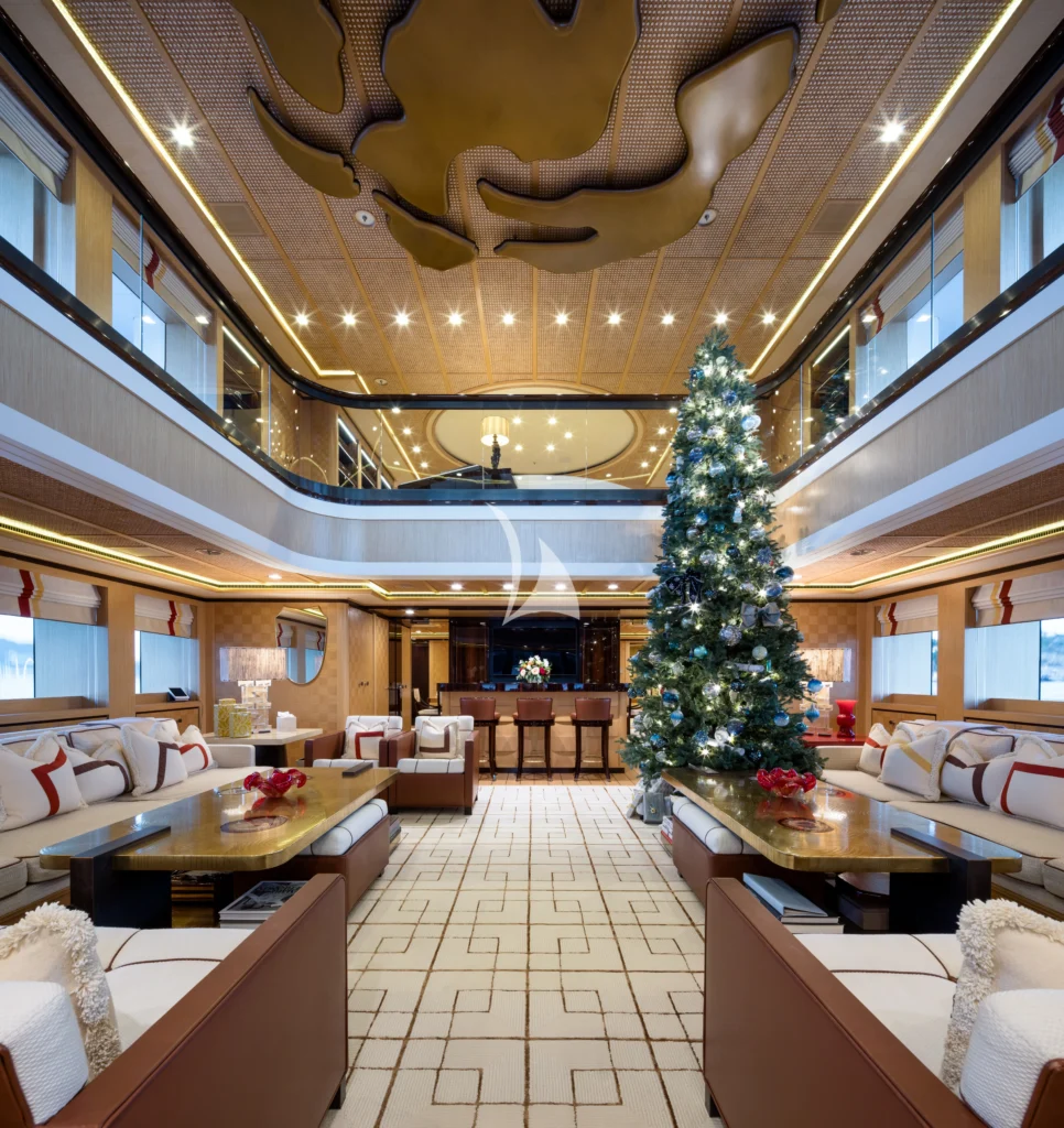 Main salon double height atrium