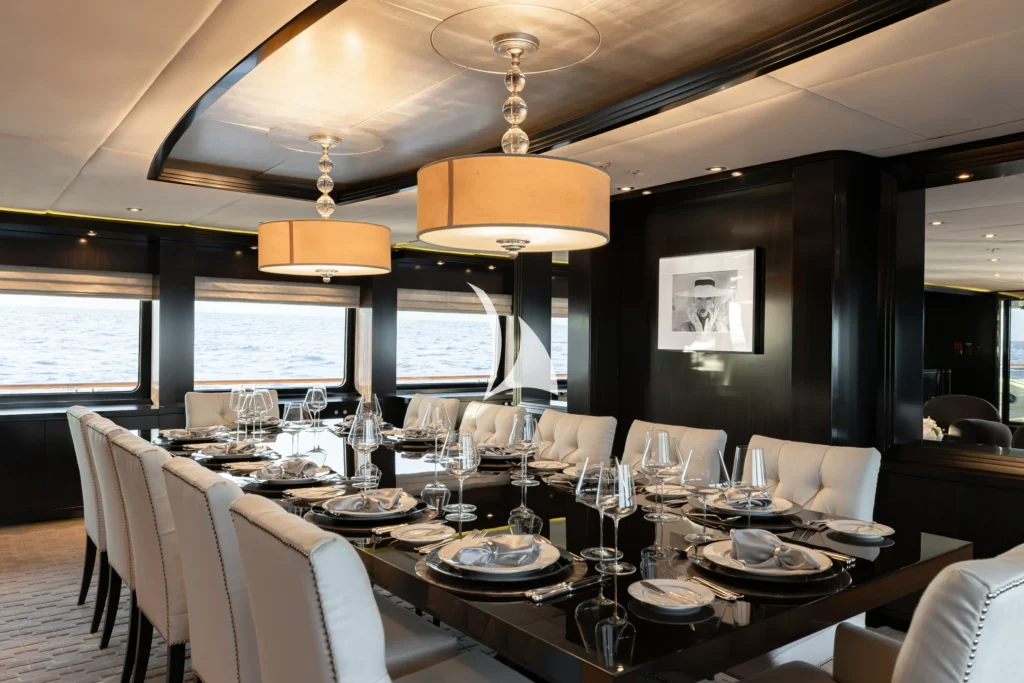 Main deck dining area