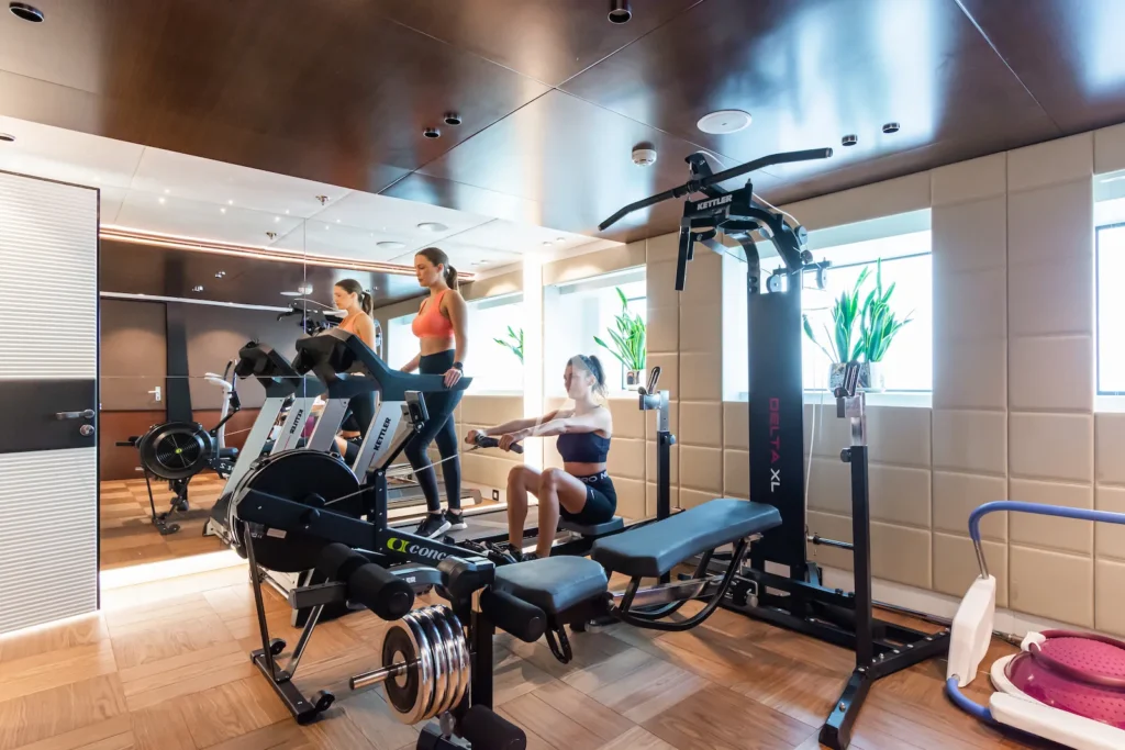 Main deck gym