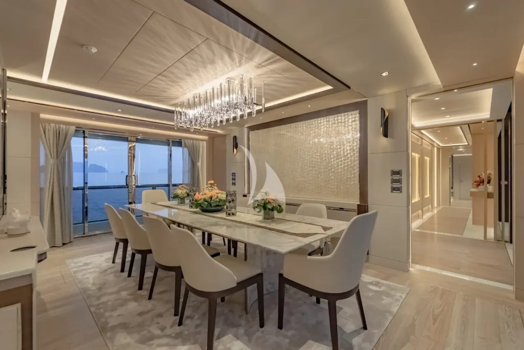 Main deck dining area