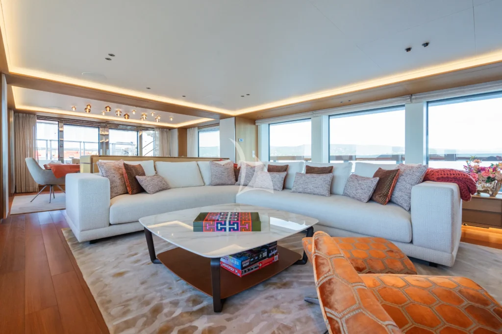 Saloon on main deck