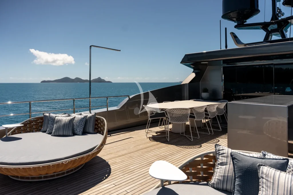 Upper deck lounging