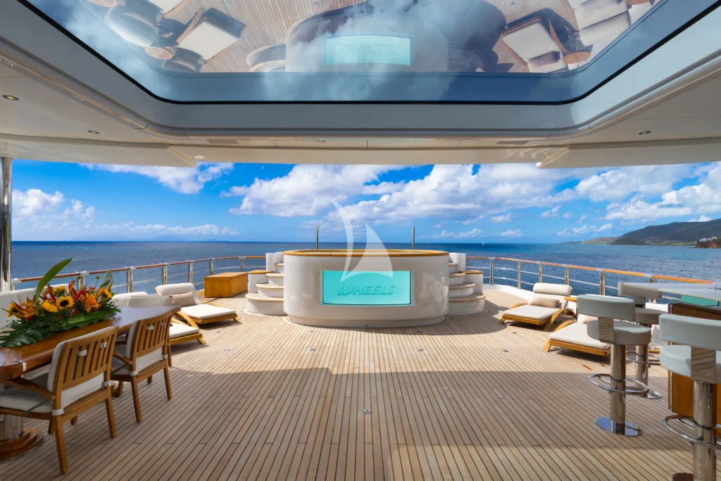 Sun Deck Aft Jacuzzi