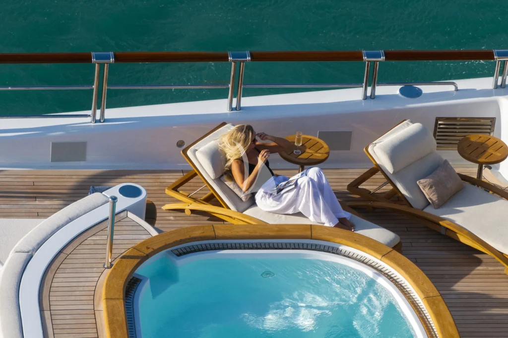 Sun Deck Aft Jacuzzi