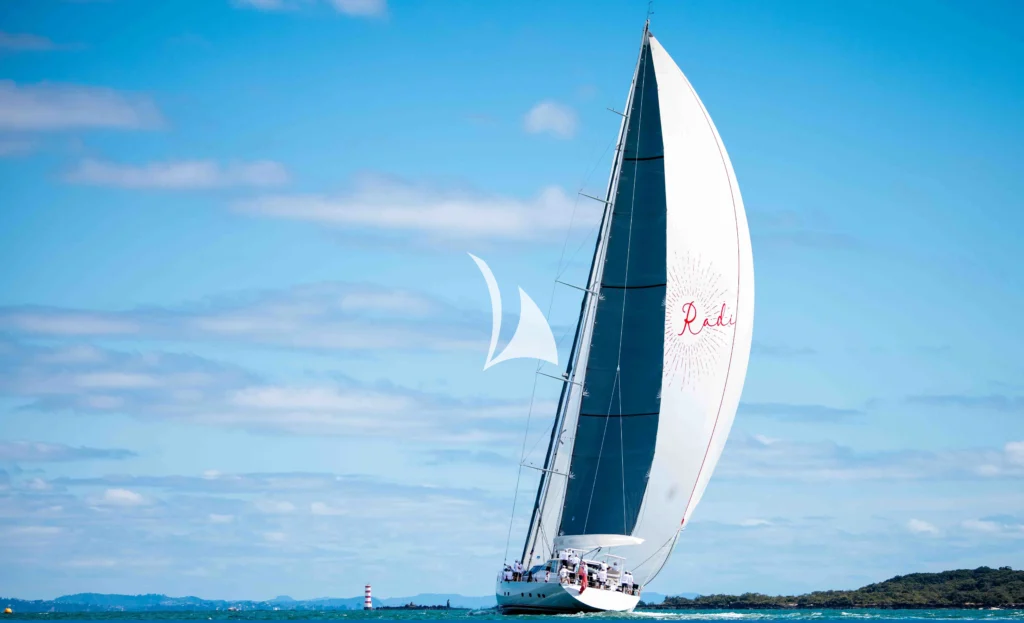RADIANCE under Full Sail