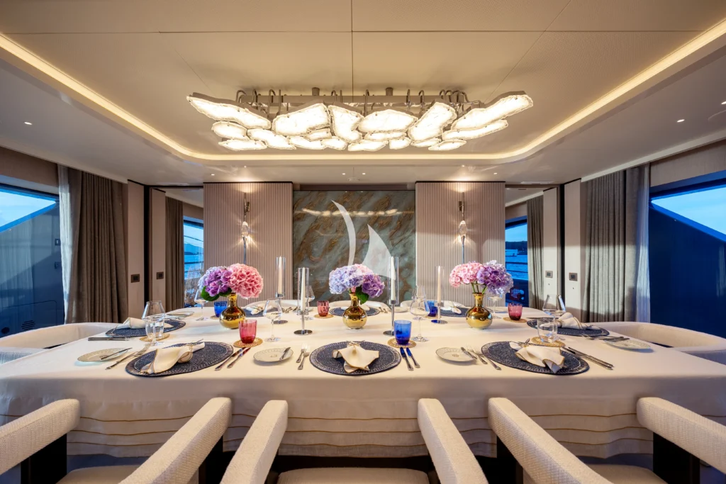 Main Salon Dining Area